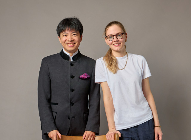 Kit Armstrong und Johanna Summer