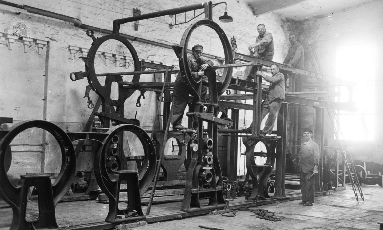 Neu Kaliß, Wiederaufbau der Alten Papierfabrik