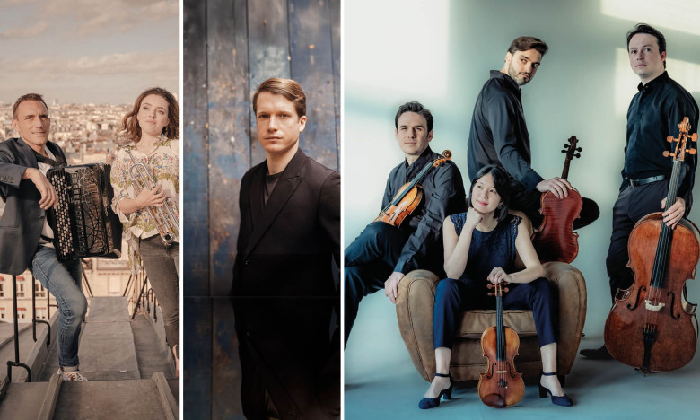 Félicien Brut, Lucienne Renaudin Vary, Edouard Macarez & Quatuor Hermès