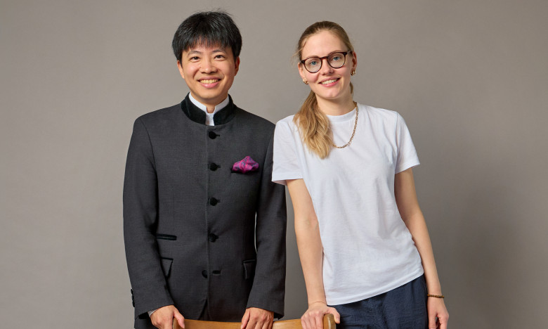 Kit Armstrong und Johanna Summer