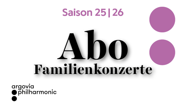 Abo-Karte Familienkonzerte 25/26